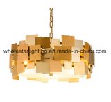 Metallic Chandelier with Mixed Colors Shades (WHP-0060)