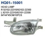 Head Lamp Assembly Fits Hyundai Accent 1998-1999. China Best! Factory Direct!