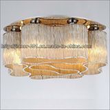 Cognac Modern Crystal Ceiling Lamp Lighting for Living Room