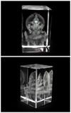 3 Inches Crystal Ganesha (Aasan) for Hindu (R3015)