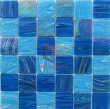 Iridescent Crystal Swimming Pool Mosaic Tiles. Glass Mosaic (CSJ102)