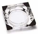 Home/Hotel Colar Printing K9 Crystal Glass Cigar Ashtray Jd-Ca-513