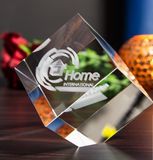 Crystal Cutting Laser Christmas Glass Ball Gifts