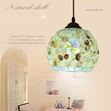 Modern Originality Acrylic Shell Semi Pendant Lamp