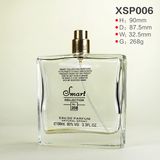 Customized Glass Perfume Bottle Cosmetic Bottle Man Crystal Rectangular Glass Perfume Bottle