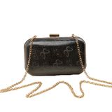 2017 Snake Pattern Evening Box Chain Bag Clutch Bag