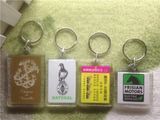 Custom Clear Arylic Crystal Keychain Souvenir Keychain (BTR-W4091)