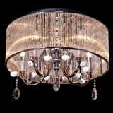 LED Round Modern Crystal Reading Room Indoor Decorative UL Ceiling Lamp