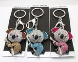 Wholesale Zinc Alloy Rhodium Plating Fashion Accessories Jewelry Key Chain Key Ring
