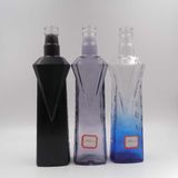 Clear Personalized Spirit Whisky Empty Glass Liquor Bottles Vodka Bottle