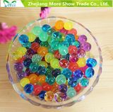 Multicolor Crystal Soil Water Absorbent Pearls Wedding Decoration Beads