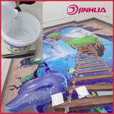Clear Epoxy Resin and Hardener for Crystal Epoxy 3D Floor Coating