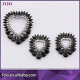 Heart Shape Brazil Fashion Women Semi Joias Jewelry Set