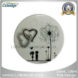 Promotion Gift Custom Printed Metal Compact Mirror