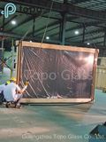 Varied Thickness Dark/European Gray Float Decorative Glass (C-UG)