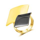 Top Sell Alloy Fashion Jewelry Accessory 18K Gold Plated Ring