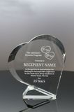 Goodwill Optic Crystal Heart Award for Hospital or Charitable Organizations