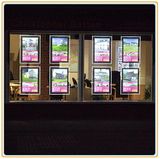 Window Display Ceiling LED Hanging Crystal Acrylic Light Box (A3)