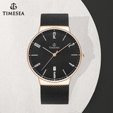 Classic Metal Band Watch Stainless Steel Quartz Men Watch 2891