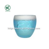 Double Color Wall Glass Bottle