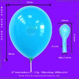 Inflatable Round Silk-Screen Printing Metallic Balloon