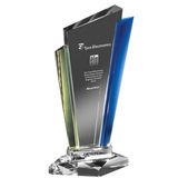 Jingyage Crystal Trophy Award with Custom Size and Printing