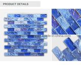 Iridescent Crystal Glass Swimming Pool Mosaic Tile