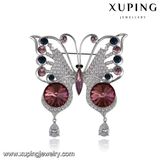 00070 Fashion Jewelry Silver-Plating Brooch Crystal From Swarovski Elements Jewelry