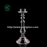 Clear Glass Candle Holder for Wedding Decoration (h: 25cm)