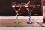 Glass Goblet, Glass Cup for Champagne, Whiskey, Cocktail and Martini