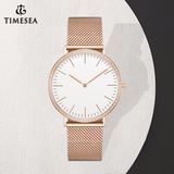 Fashion Sapphire Crystal Custom Wrist Stainless Steel Watch for Woman