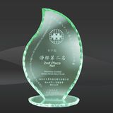 Flame Pearl Edge Glass Award (CBD-A27, CBD-A28, CBD-A29)