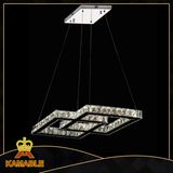 Retro Custom Crystal Stainless Steel LED Hanging Light (KA10098-860*370)