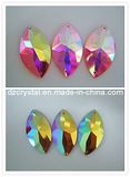 Crystal Navette Sew-on Stone with Hole