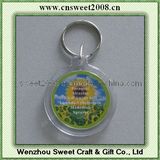 Custom Printed Round Key Ring (KYC23067)