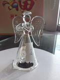 Clear Glass Bell Jars Wholesale with Angel Design