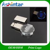 Metal USB Memory Stick Crystal USB Flash Drive