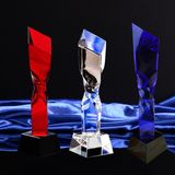Crystal Glass Trophy Craft for Christmas Gift