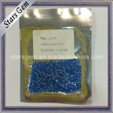 Various Size Round Shape Blue Nano Gem