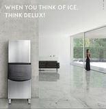 Under-Counter Type Crystal Cube Ice Machine for Commercial Use