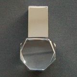 Top Selling Crystal Glass USB Flash Drive 16GB Logo Inside