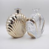 700ml Cognac Rum Glass Bottle, Hard Liquor Bottle with Cork Top