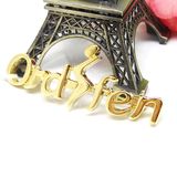 Factory Metal Alloy Customized Name Logo Brooch Wholesale