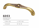 2016 Antique Brass Handle Pull Cabinet Handle Pull (6053)