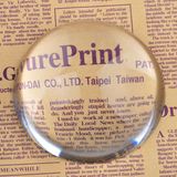 40mm Half Crystal Ball Shape Glass Dome Paperweight