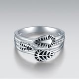 Fashion 925 Silver Ring with Cubic Zircon