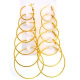 Faction Circle Earrings Set