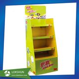 4-Tiers Corrugated Cardboard Displays