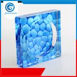 Jingyage Crystal Galss Ashtray with Custom Color Printing