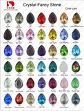 Color Card: Point Back Crystal Fancy Stone